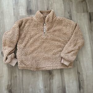 Thread & Supply Tan Sherpa Jacket